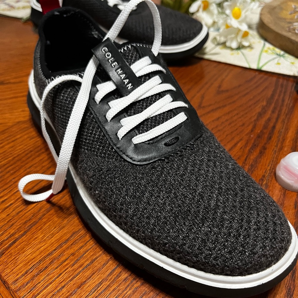 Cole Haan Black and White Sneakers Modern Comfort
